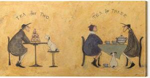 Slika na platnu Sam Toft - Tea For Two Tea For Three