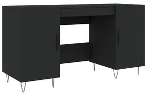 VidaXL Radni stol crni 140 x 50 x 75 cm od konstruiranog drva