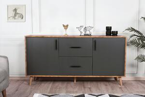 Zondo.hr Komoda Cornell (orah + antracit). Akcija -30%. 1089103