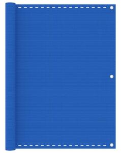 VidaXL Balkonski zastor plavi 120 x 400 cm HDPE