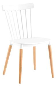 Zondo Blagovaonska stolica COSIMA (bijela + bukva). 1091452