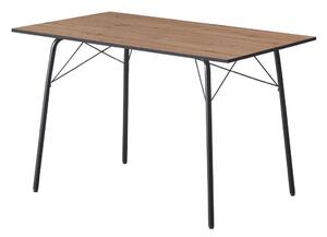 Zondo Blagovaonski stol 120 MALAK (hrast artisan + crna) (za 4 osobe). 1091471