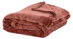 Ciglasti prekrivač od mikropliša 220x240 cm Plaid – Tiseco Home Studio