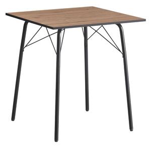 Zondo Blagovaonski stol 70 MALAK (hrast artisan + crna) (za 4 osobe). 1091473