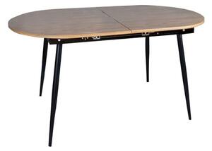 Zondo Blagovaonski stol 150 CAMERON (hrast + crna) (za 6 do 8 osoba). 1091474