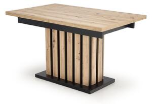 Zondo Blagovaonski stol Lalia 160 (hrast artisan + crna) (za 6 do 8 osoba). 1092399