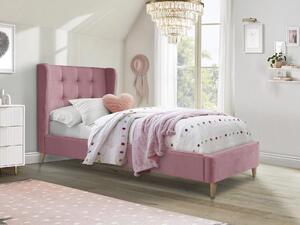 Zondo Jednostruki krevet 90 cm Espanola (ružičasta). 1092478