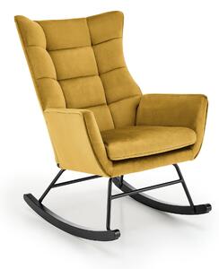 Zondo Fotelja za ljuljanje Bazal (boja senfa). 1092500