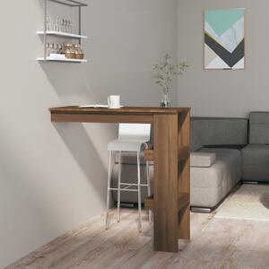 VidaXL Zidni barski stol boja hrasta 102x45x103,5 cm konstruirano drvo