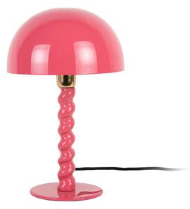 Ružičasta stolna lampa s metalnim sjenilom (visina 39 cm) Prisa – Leitmotiv