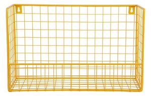 Žuta željezna polica 40 cm Reja – PT LIVING