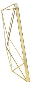 Metalni stojeći/viseći okvir u zlatnoj boji 25x30 cm Prisma – Umbra