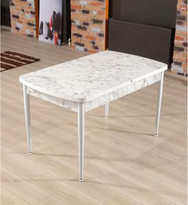 Zondo Blagovaonski stol Vopami (bijela + siva) (za 4 do 6 osoba). 1093738