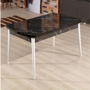 Zondo Blagovaonski stol Pinava (crna + bijela) (za 4 osobe). 1093743