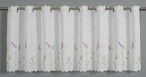 Bijela prozirna zavjesa 135x45 cm Lavender – Sehlbach