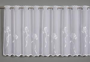 Bijela prozirna zavjesa od voila 140x48 cm Dandelion – Sehlbach