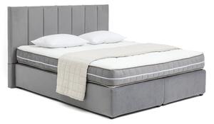 Sivi boxspring krevet 180x200 cm Olia Bold Line – Bonami Selection