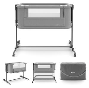 Kinderkraft kolijevka Nestee Grow 2 - Dark Grey