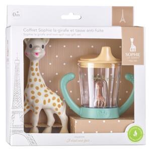 Sophie La Girafe poklon set Sophie grickalica Classic i šalica 180 ml