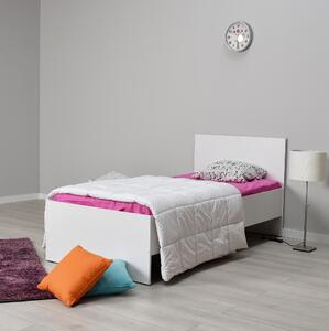 Zondo Jednostruki krevet 90 cm Vobima 1 (bijela) (s podnicom). 1094823