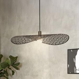 EGLO SWABY viseća svjetiljka, brončana, Ø 80 cm, metal, E27, prigušiva, Bronca / stari mesing, Dnevni boravak/blagovaonica, Metal