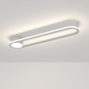 EGLO COLLECORVINO LED stropna svjetiljka, bijela, duljina 50 cm, CCT, Bijela, Dnevni boravak/blagovaonica, Metal