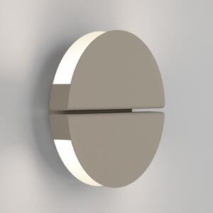 EGLO PIANOSA LED zidna svjetiljka, bež, Ø 18 cm, IP44, CCT, Bež, Dnevni boravak/blagovaonica, Nehrđajući čelik
