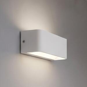 EGLO connect SANIA-Z pametna vanjska zidna LED svjetiljka, bijela, IP55, prigušiva, Bijela, Aluminij