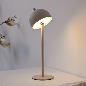 Schöner Wohnen SCHÖNER WOHNEN LED stolna lampa na baterije Belies, Sandbrise, IP54, prigušiva, Bež, Dnevni boravak/blagovaonica, Metal