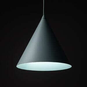 TK Lighting Viseća svjetiljka Cono, 1 žarulja, Ø 25 cm, mint, E27, prigušiva, Zelena, Dnevni boravak/blagovaonica, Metal
