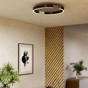 EGLO LED stropna svjetiljka COPERTINO, bronca, Ø 45 cm, metal, CCT, prigušiva, Bronca / stari mesing, Dnevni boravak/blagovaonica, Aluminij