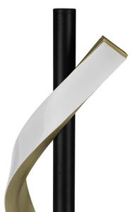 EGLO CONAPRATO LED stolna lampa, crna/mesing, 47 cm, CCT, prigušiva, Crno, Dnevni boravak/blagovaonica, Metal