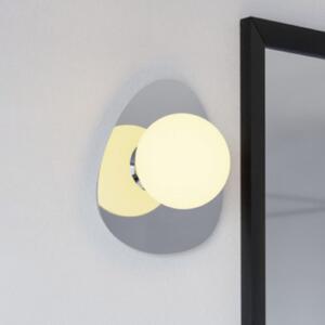 EGLO Stropna svjetiljka CASTROVIDO, krom, 24 cm, za jednu žarulju, IP44, G9 LED, Krom, Dnevni boravak/blagovaonica, Staklo, Metak