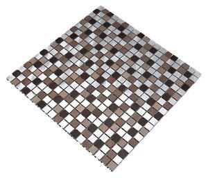Mozaik pločica Mix XAM A971 (31,7 x 31,7 cm, Bakar, Mat)