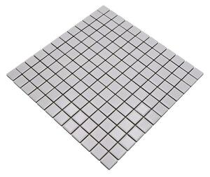 Mozaik pločica Quadrat Uni CG 114 (29,8 x 29,8 cm, Bijele boje, Mat)