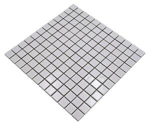 Mozaik pločica Quadrat Uni CG 104 (29,8 x 29,8 cm, Bijele boje, Sjaj)