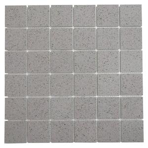 Mozaik pločica Quadrat Artifical XCM ASM43 (30,5 x 30,5 cm, Sive boje, Sjaj)