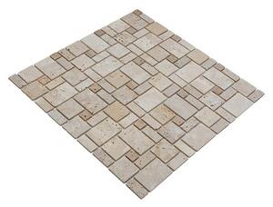 Mozaik pločica NCT 414 (30,5 x 30,5 cm, Bež boje, Mat)
