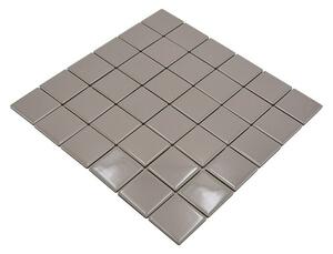 Mozaik pločica Quadrat Uni CD 282 (29,8 x 29,8 cm, Bež-smeđe boje, Sjaj)