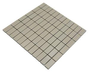 Mozaik pločica Stäbchen Uni ST 405 (29,8 x 29,8 cm, Bež boje, Mat)