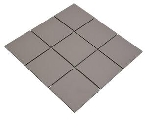 Mozaik pločica Quadrat Uni CU 902 (29,8 x 29,8 cm, Svijetlosive boje, Mat)