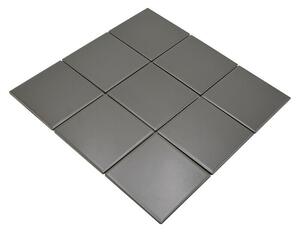 Mozaik pločica Quadrat Uni CQ 115 (29,8 x 29,8 cm, Sive boje, Mat)