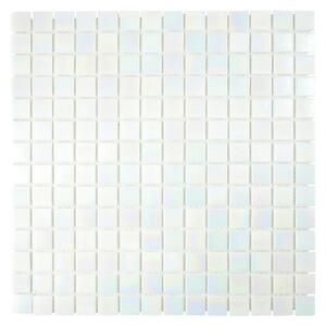 Mozaik pločica Iridium GM IR 161 (30,5 x 30,5 cm, Bijele boje, Sjaj)