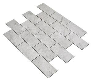 Samoljepljiva mozaik pločica SAM 4SW09MLM (29,5 x 29 cm, Sive boje, Mat)