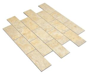 Samoljepljiva mozaik pločica SAM 4SW14LB (29,5 x 29 cm, Bež boje, Mat)