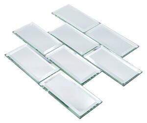 Mozaik pločica Mirror Metro XSPM 07 (29,8 x 29,8 cm, Prozirno, Sjaj)