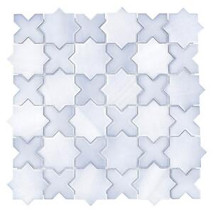 Mozaik pločica Starmix CG SXS 05 (29,6 x 29,6 cm, Sive boje, Mat)