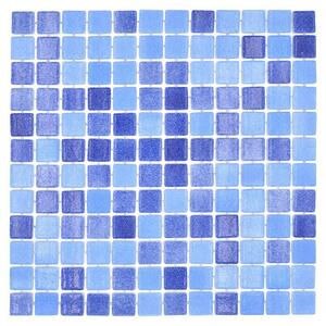 Mozaik pločica Eco Niebla Mix VP1158PAT (31,6 x 31,6 cm, Mješovito plavo, Mat)
