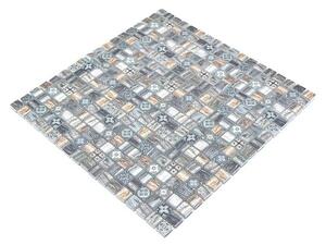 Mozaik pločica Quadrat Crystal XCM RW99 (30 x 30 cm, Raznobojno, Mat)