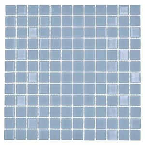 Samoljepljiva mozaik pločica Quadrat Crystal Mix SAM 4CM18 (30 x 30 cm, Bijele boje, Mat)